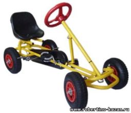 Детский педальный автомобиль F100   